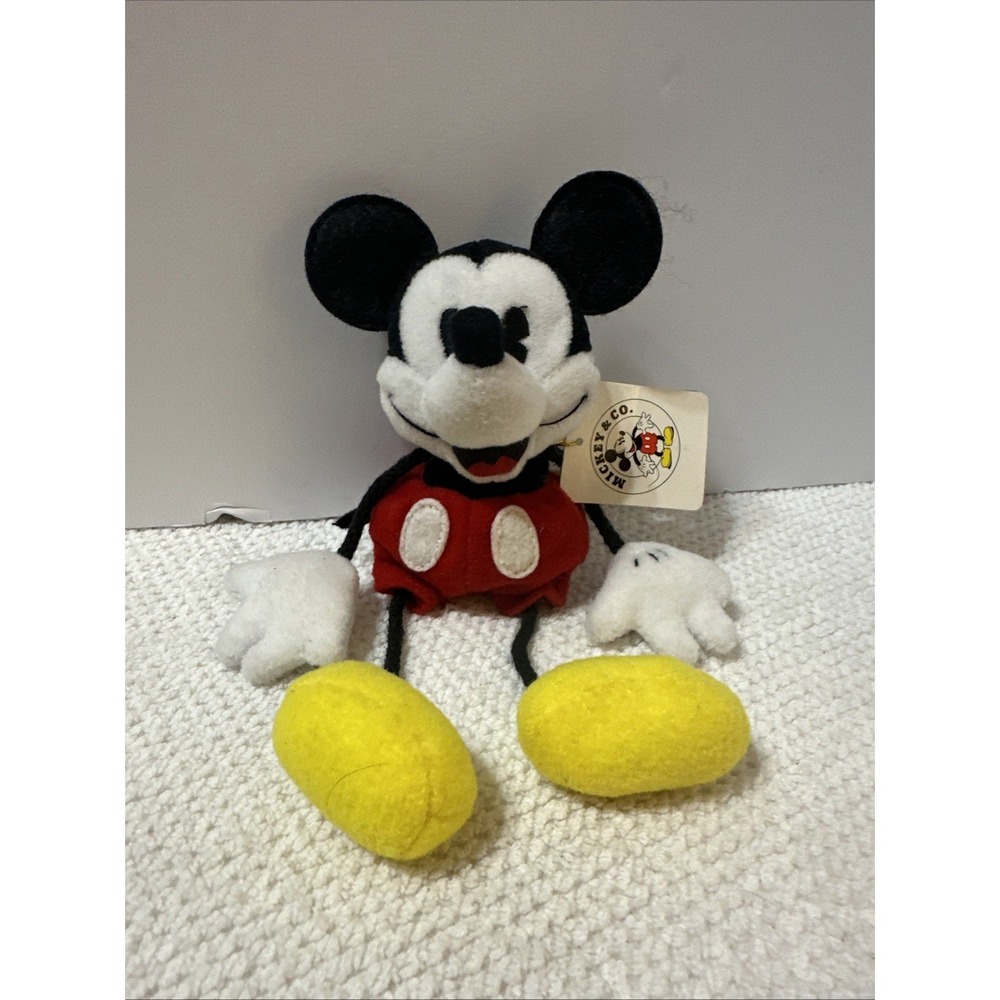 Gund NWT Mickey Mouse Mini Stuffed Animal Plush 7"